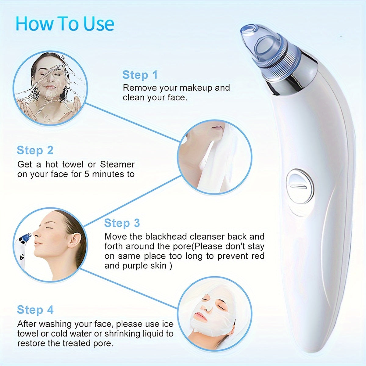 GENAI Blackhead Vacuum Remover