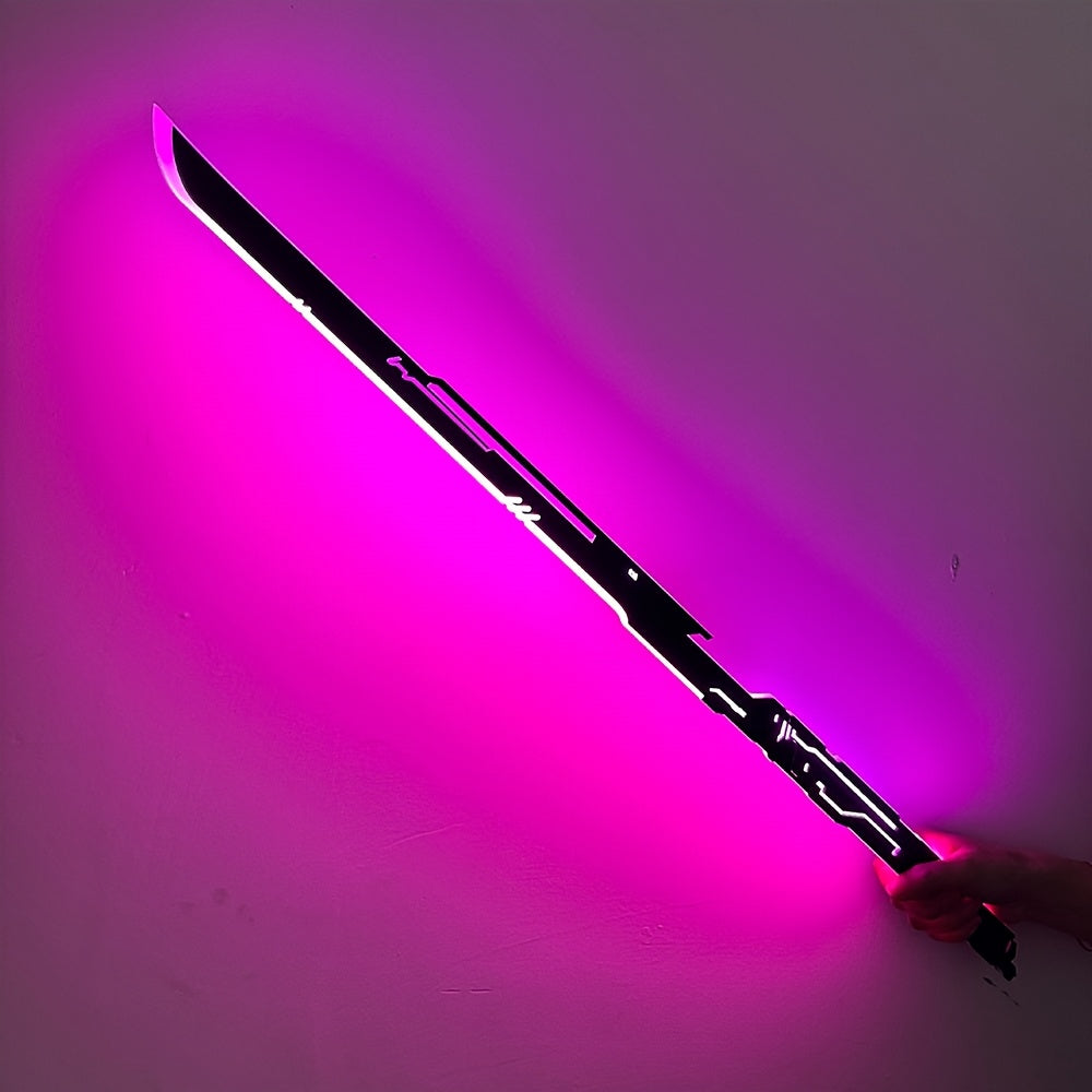 1pc Cool Cyberpunk LED Sword Perfect for Cosplay Costume Accessory Suitable for Music Festival Party Accessories, Halloween Gifts