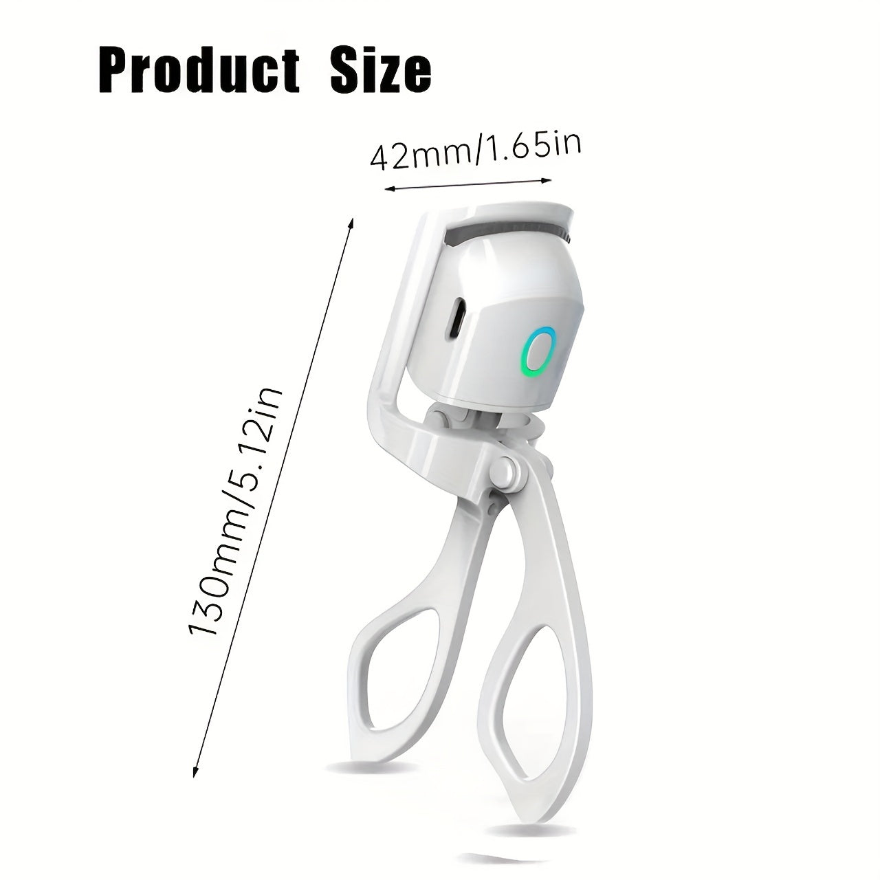 1pc ABS Electric Eyelash Curler