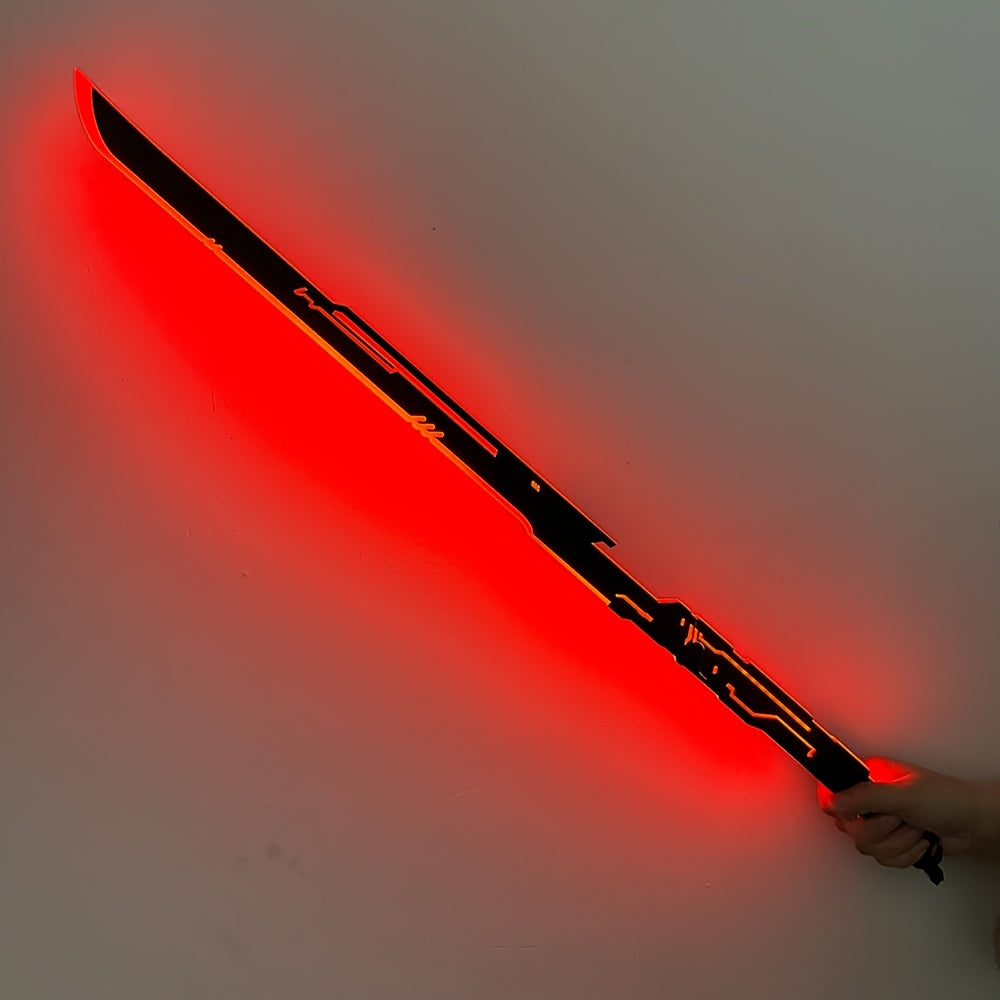 1pc Cool Cyberpunk LED Sword Perfect for Cosplay Costume Accessory Suitable for Music Festival Party Accessories, Halloween Gifts