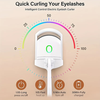 1pc ABS Electric Eyelash Curler