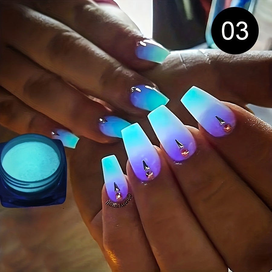 GlowDust Pro – Neon Nail