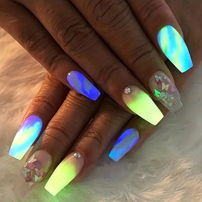 GlowDust Pro – Neon Nail