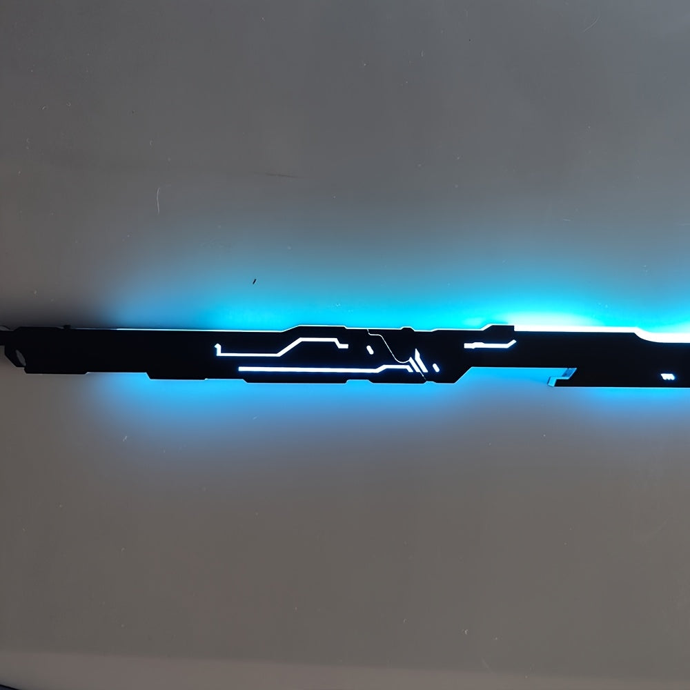 1pc Cool Cyberpunk LED Sword Perfect for Cosplay Costume Accessory Suitable for Music Festival Party Accessories, Halloween Gifts