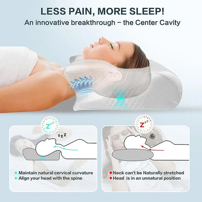 NeckEase Memory Foam-Kissen