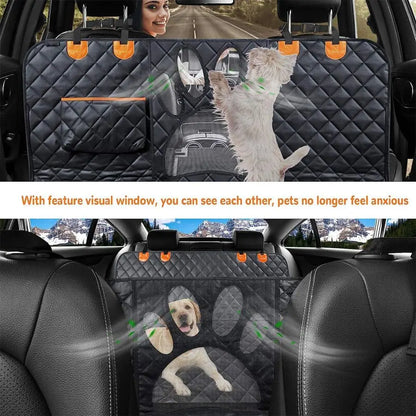 100% Waterproof Dog Car Seat Cover – Ultimate Back Seat Protection