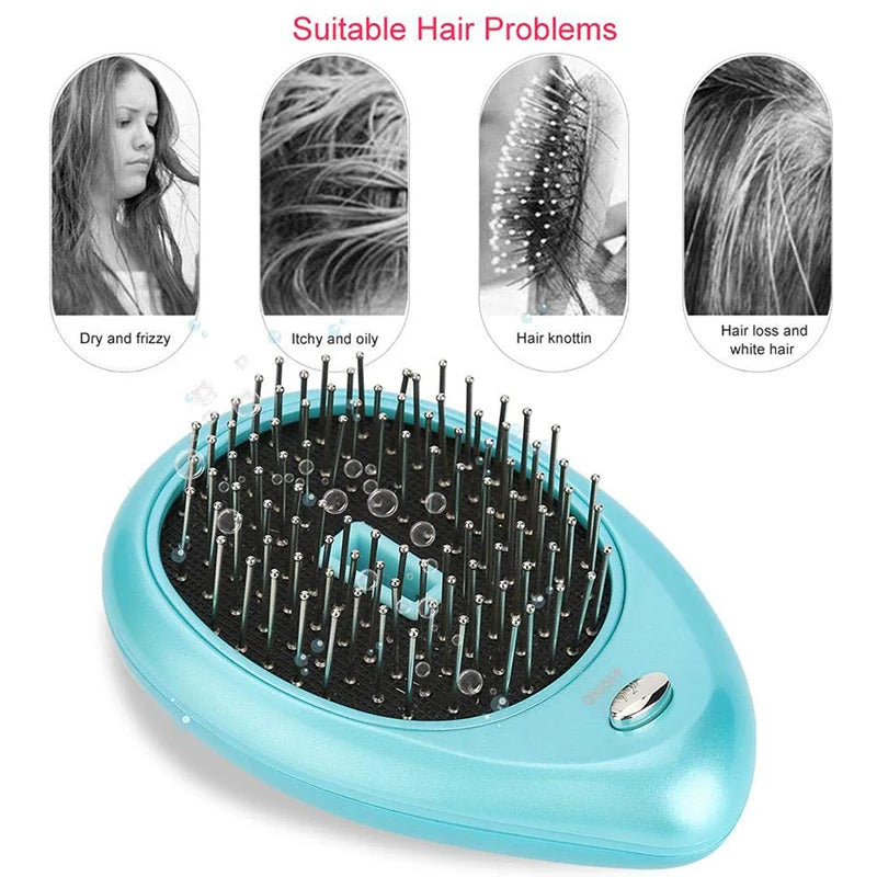 Mini scalp Massage comb Portable Sonic Ion Massage