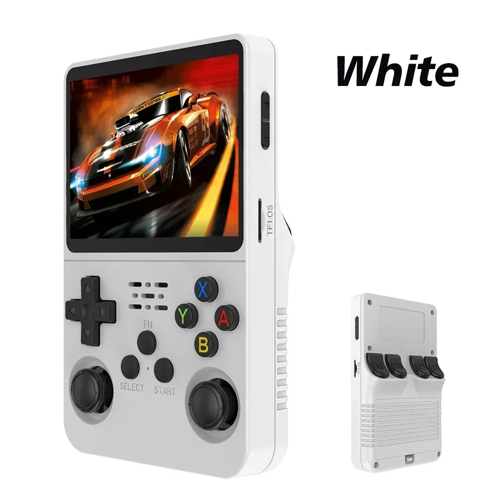 NEU R36S Retro-Handheld-Spielkonsole Linux-System 3,5-Zoll-IPS-Bildschirm Tragbarer Pocket-Video-Player 64 GB 128 GB Spiele Kindergeschenk