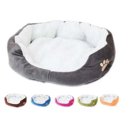 Washable Super Soft Dog Bed Pet Bed Mat Supplies Plush Cat Mat Small and Large Size