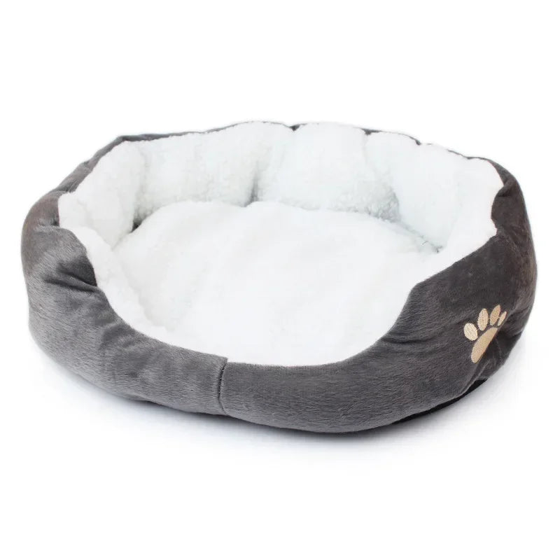 Washable Super Soft Dog Bed Pet Bed Mat Supplies Plush Cat Mat Small and Large Size