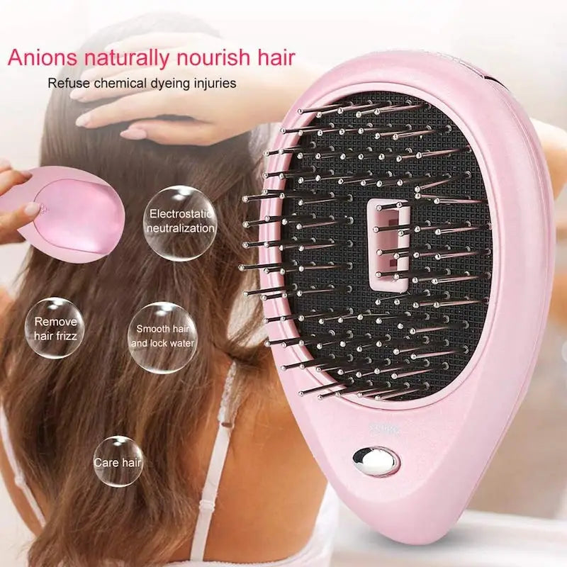 Mini scalp Massage comb Portable Sonic Ion Massage