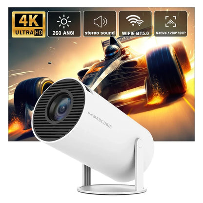 Magcubic Projektor HY300 Pro 4K Android 11 Dual Wifi6 260ANSI Allwinner