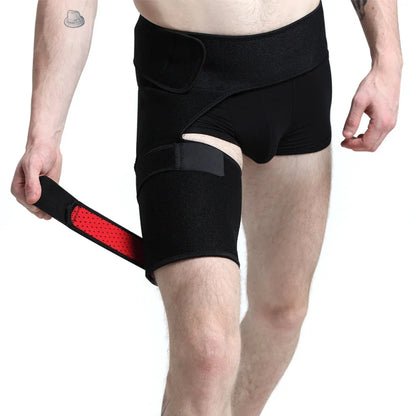 Tcare Thigh Compression Sleeve – Hip Brace for Pain Relief & Support