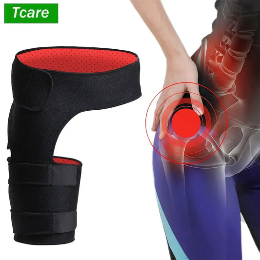 Tcare Thigh Compression Sleeve – Hip Brace for Pain Relief & Support