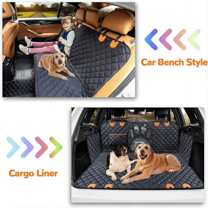 100% Waterproof Dog Car Seat Cover – Ultimate Back Seat Protection