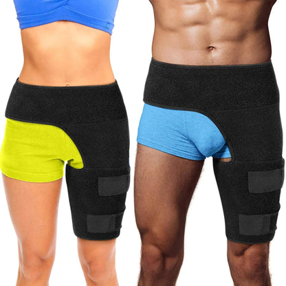 Tcare Thigh Compression Sleeve – Hip Brace for Pain Relief & Support