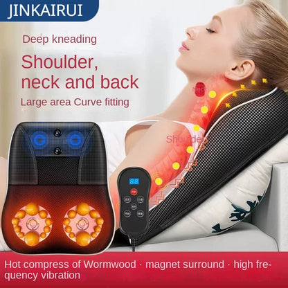 Electric Shiatsu Head Neck Cervical Ttraction Body Massager