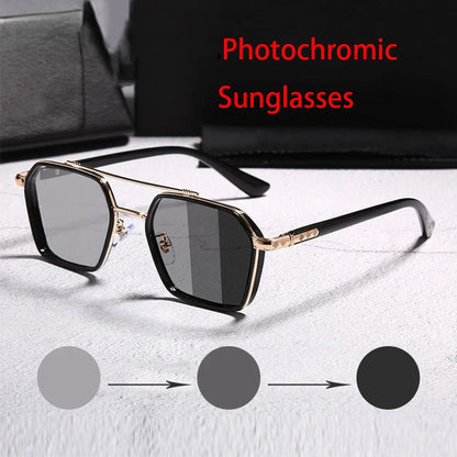 Erleben Sie fortschrittliche Brillentechnologie mit intelligenten photochromen Sonnenbrillen UV400 Intelligent Photochromic