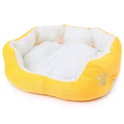 Washable Super Soft Dog Bed Pet Bed Mat Supplies Plush Cat Mat Small and Large Size