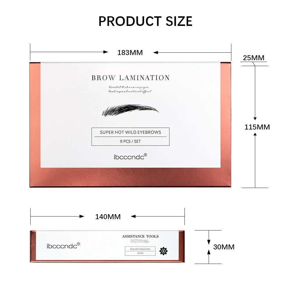 Keratin-Augenbrauen-Laminierungsset