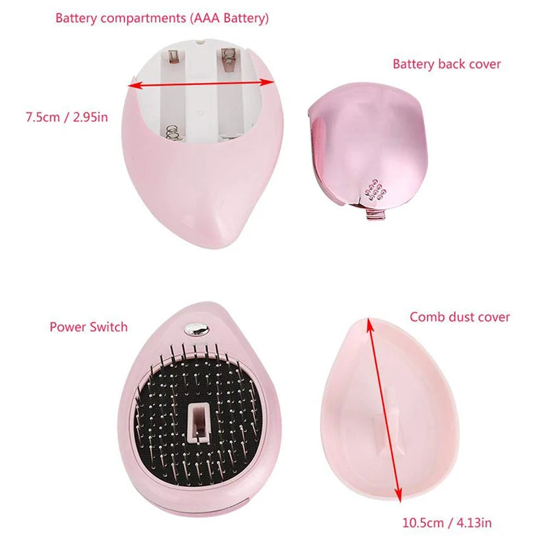 Mini scalp Massage comb Portable Sonic Ion Massage