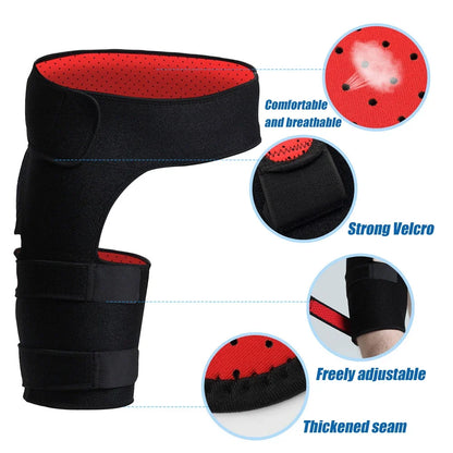 Tcare Thigh Compression Sleeve – Hip Brace for Pain Relief & Support