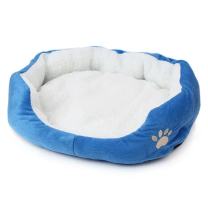 Washable Super Soft Dog Bed Pet Bed Mat Supplies Plush Cat Mat Small and Large Size