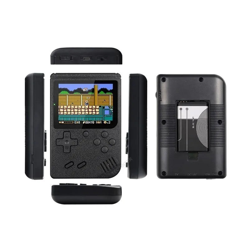 8-Bit Klassische Videospielkonsole Eingebaute 500 Spiele Retro Portable