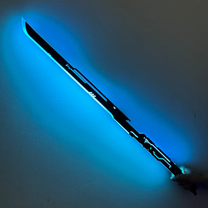 1pc Cool Cyberpunk LED Sword Perfect for Cosplay Costume Accessory Suitable for Music Festival Party Accessories, Halloween Gifts