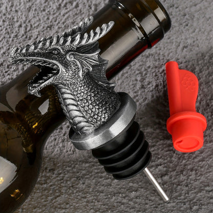 A Multifunctional Faucet Wine Pourer With A Velvet Bag, Spout, Wine Stopper, Interesting Faucet Wine Pourer, Cocktail Whiskey Wine Bottle Stopper, Kitchenware, Liquor Accessories.