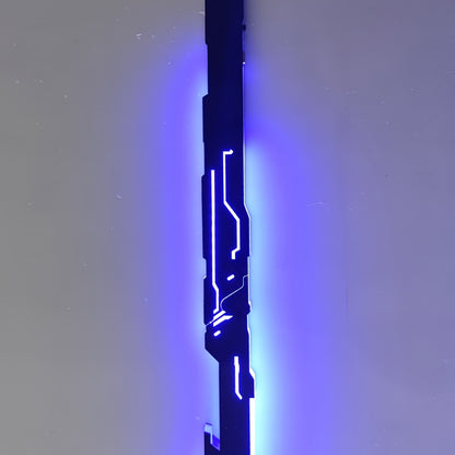 1pc Cool Cyberpunk LED Sword Perfect for Cosplay Costume Accessory Suitable for Music Festival Party Accessories, Halloween Gifts