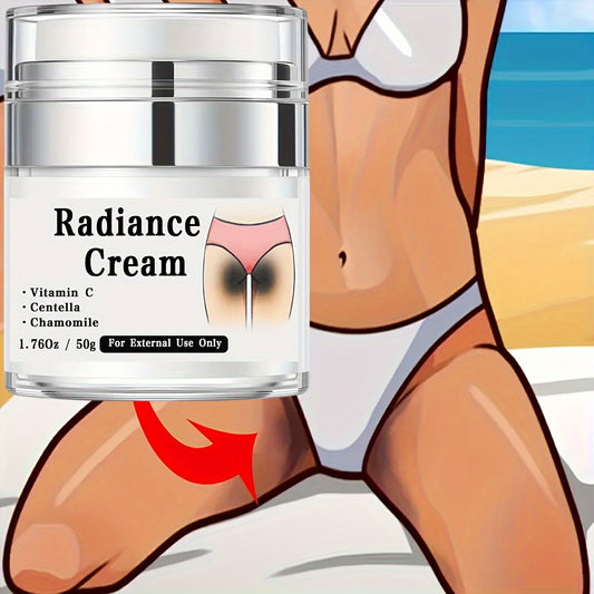 1.76Oz/50g GlowCare Radiance Cream Contains Vitamin C, Niacinamide, Centella Asiatica And Chamomile Extract